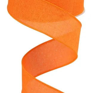 1.5"X10YD ROYAL BURLAP - NEW ORANGE - RG1278HW