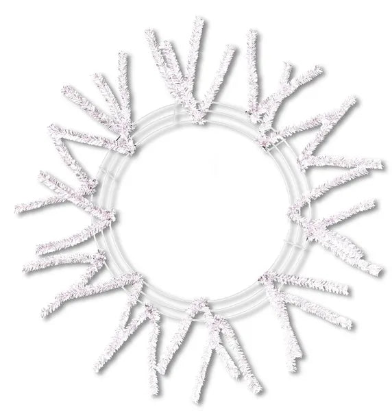 15"WIRE, 25"OAD-PENCIL WORK - WHITE, 18 TIES - XX751150