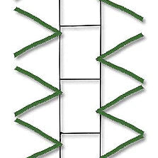 36"LX4"W WIRE PENCIL WORK RAIL - XX758509