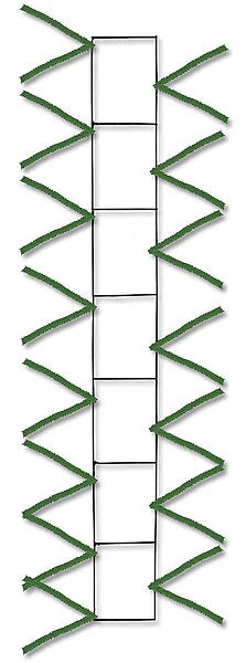 36"LX4"W WIRE PENCIL WORK RAIL - XX758509