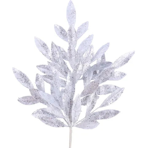 23.5"L BAY LEAF SPRAY - SILVER - XX088526
