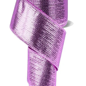 2.5"X10YD METALLIC RIBBON - PINK - RG0140022