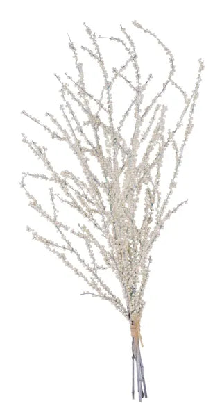 36"L IRID CASSIA BAMBOO SPRAY BUNDLE X6 - IVORY - FB200436