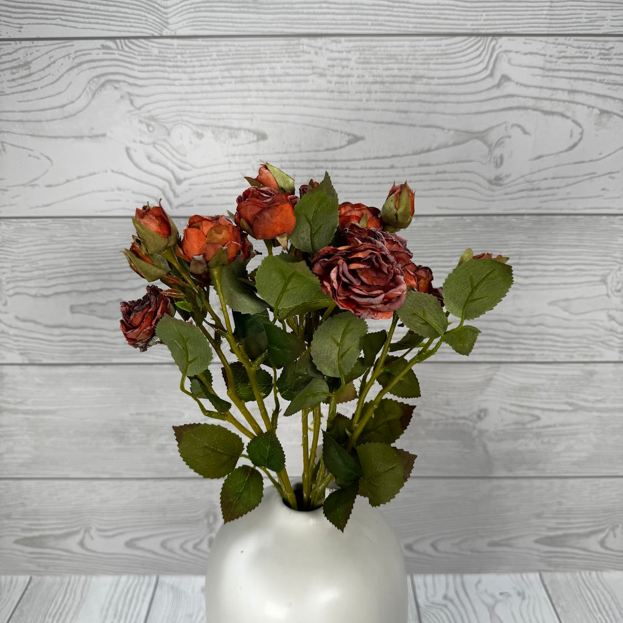 17" ROSE BUNDLE - ORANGE - 27930 * DOUBLE ORANGE