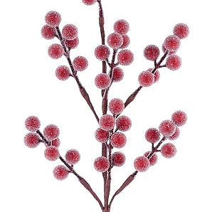 16.5"L ICED WATERPROOF BERRY PICK - RED - EW014924