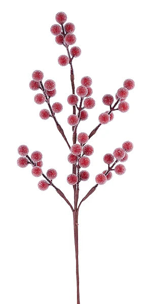 16.5"L ICED WATERPROOF BERRY PICK - RED - EW014924