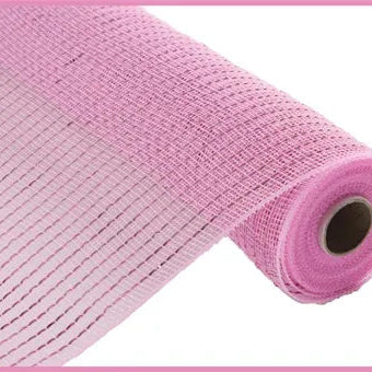 10"X10YD WIDE FOIL MESH - PINK W/ PINK FOIL - RE136622