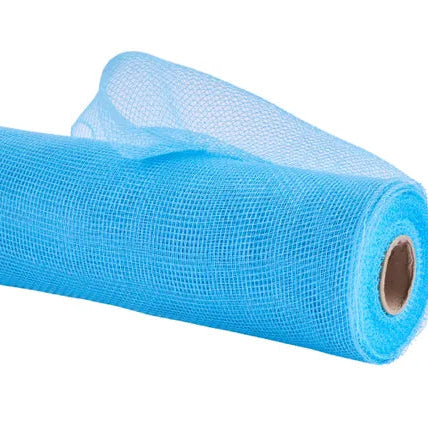 10"X10YD MESH - TURQUOISE BLUE - RE130244