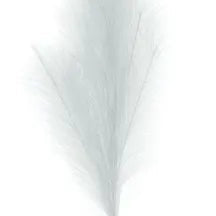 43"L FABRIC GRASS PLUME SPRAY - GREY - FG601510