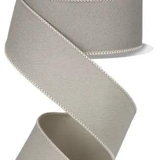 1.5"X10YD DIAGONAL WEAVE FABRIC - TAUPE - RGE1202LR