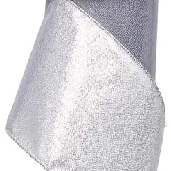 4"x10YD METALLIC - SILVER - RG0114426