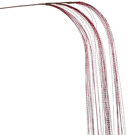 48"L TWISTED METALLIC PET SPRAY X3 - RED - XS169624