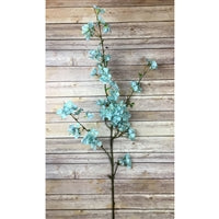 50" GARDEN APPLE BLOSSOM BRANCH - BLUE - DC21606BL