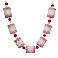 MMMMM MARSHMALLOW CONFECTION GARLAND 63" - DC22707