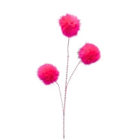 FUZZY TRUFFLE TREES SPRAY X3 - PINK 36" - DCSP3640PK