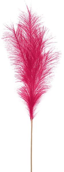 32.75"L FABRIC GRASS PLUME SPRAY - HOT PINK - FG601311