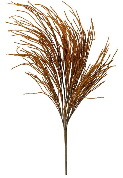 25"L PAPER WISPY TWIG SPRAY - MUSTARD - FH805845