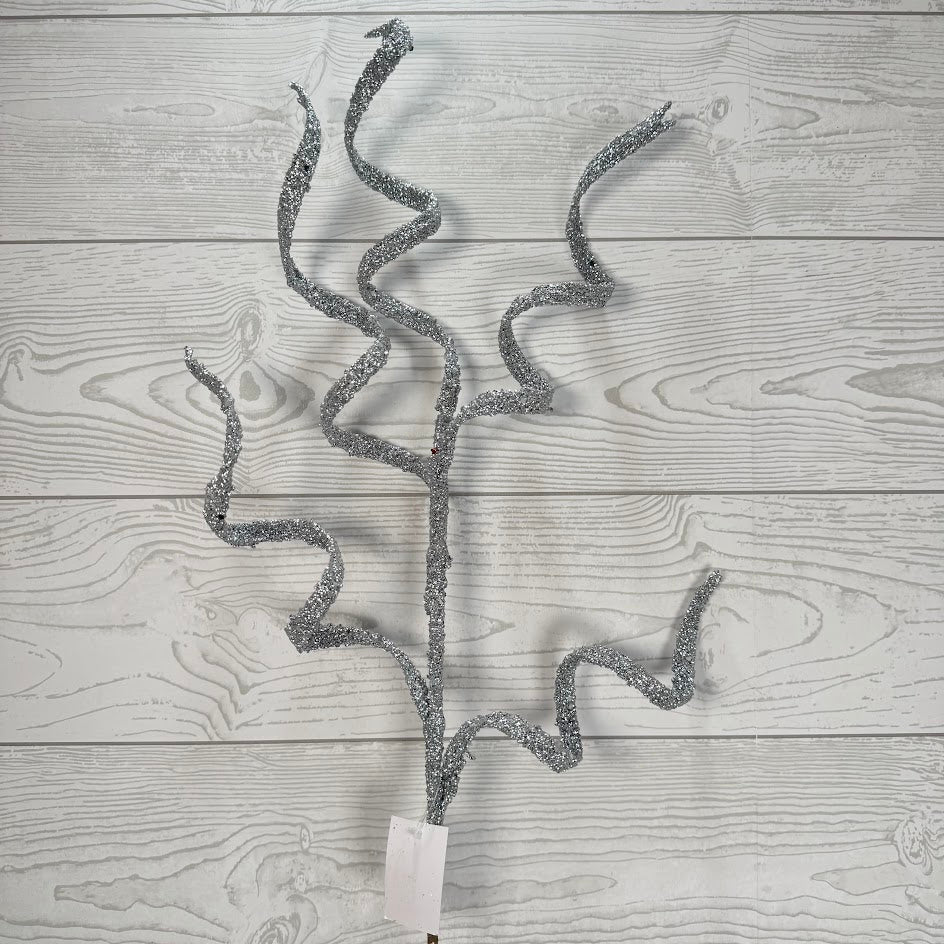 CURL SPRAY 23.5" SILVER - 26716 * G