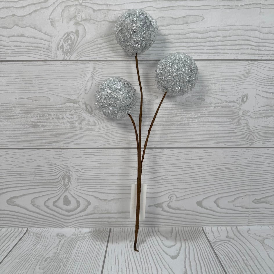 11" ICY BALL X3 PICK - SILVER - X25767-SLVR