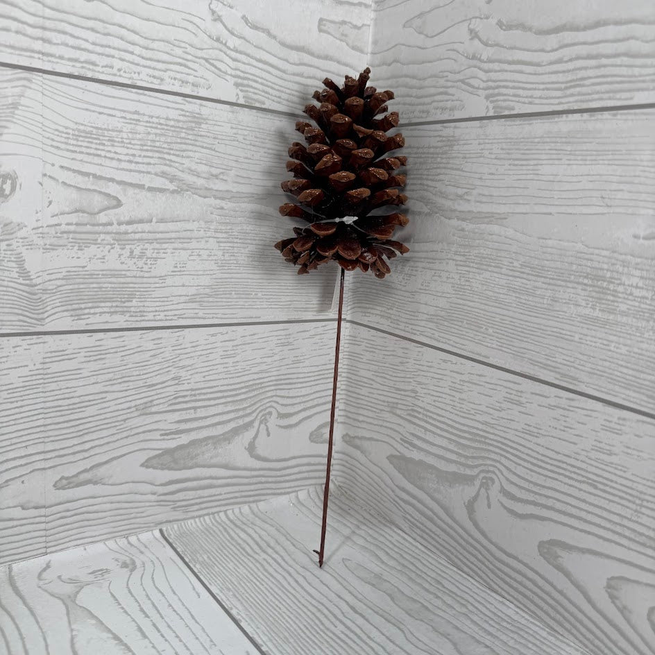 12" PINECONE PICK - X24048-NAT * RD
