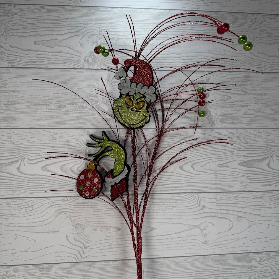 35.5" XMAS MONSTER GRASS - X24873-RDGN