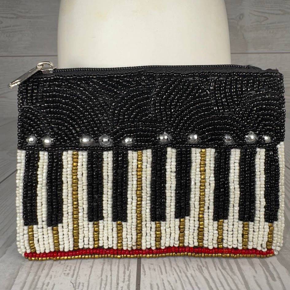 ZIPPER POUCH 5 1/2"x4" - PIANO - HD00236