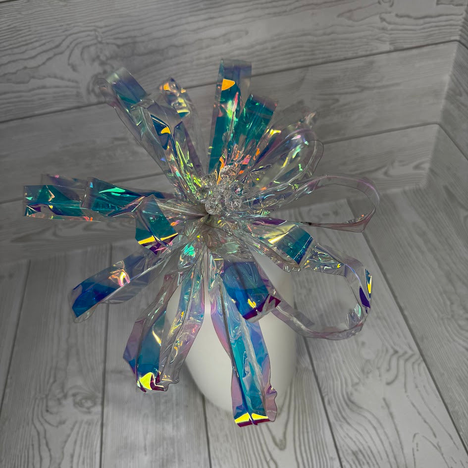 FLOWER STEM H24xDIA10 - IRIDESCENT - 86064IRDS