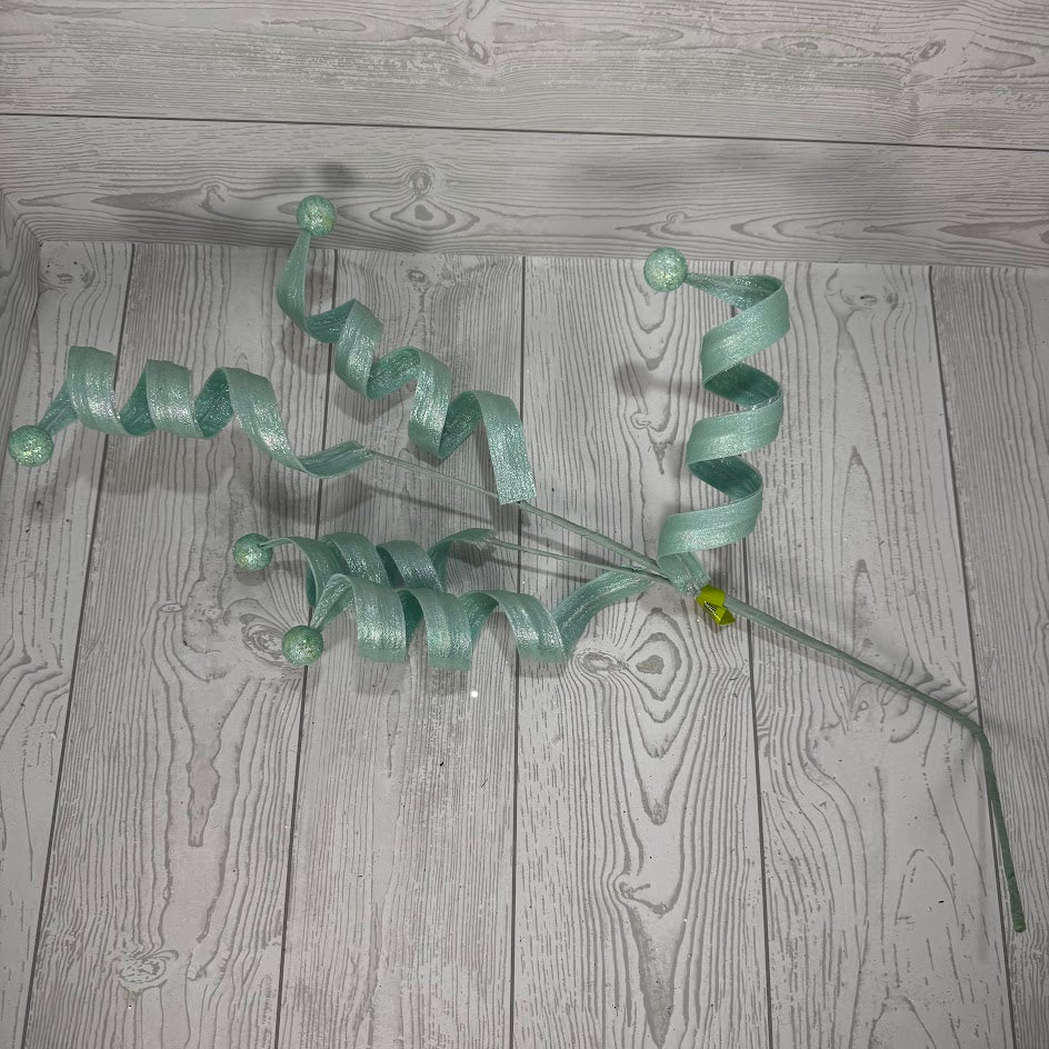 GLOSSY FRIZZY CURLY BALL SPRAY X5 H30 - MINT - BL - 86295MINT