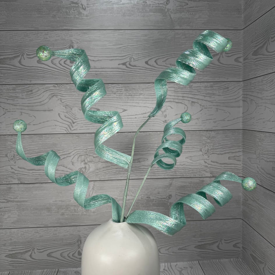 GLOSSY FRIZZY CURLY BALL SPRAY X5 H30 - MINT - BL - 86295MINT