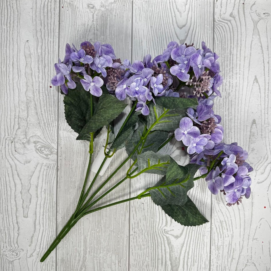 17IN SOFT TOUCH HYDRANGEA - LAVENDER - 84845-LV * G