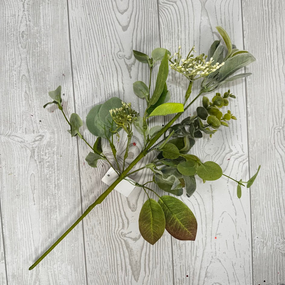 18IN MIXED GREENERY PICK - 65489 * BL