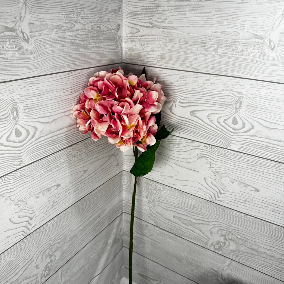 26IN SINGLE HYDRANGEA SPRAY - PINK - 85054-PK * G