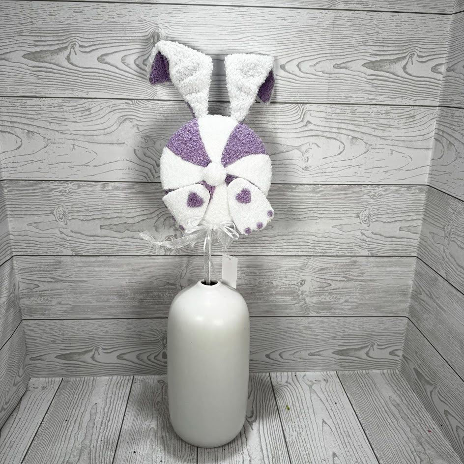 24IN EASTER BUNNY LOLLIPOP - PURPLE - 65594-PU * BL G