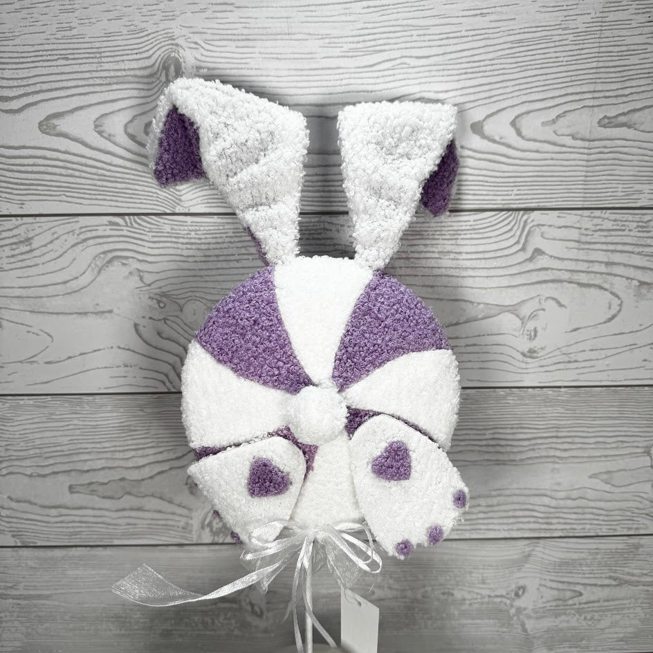 24IN EASTER BUNNY LOLLIPOP - PURPLE - 65594-PU * BL G