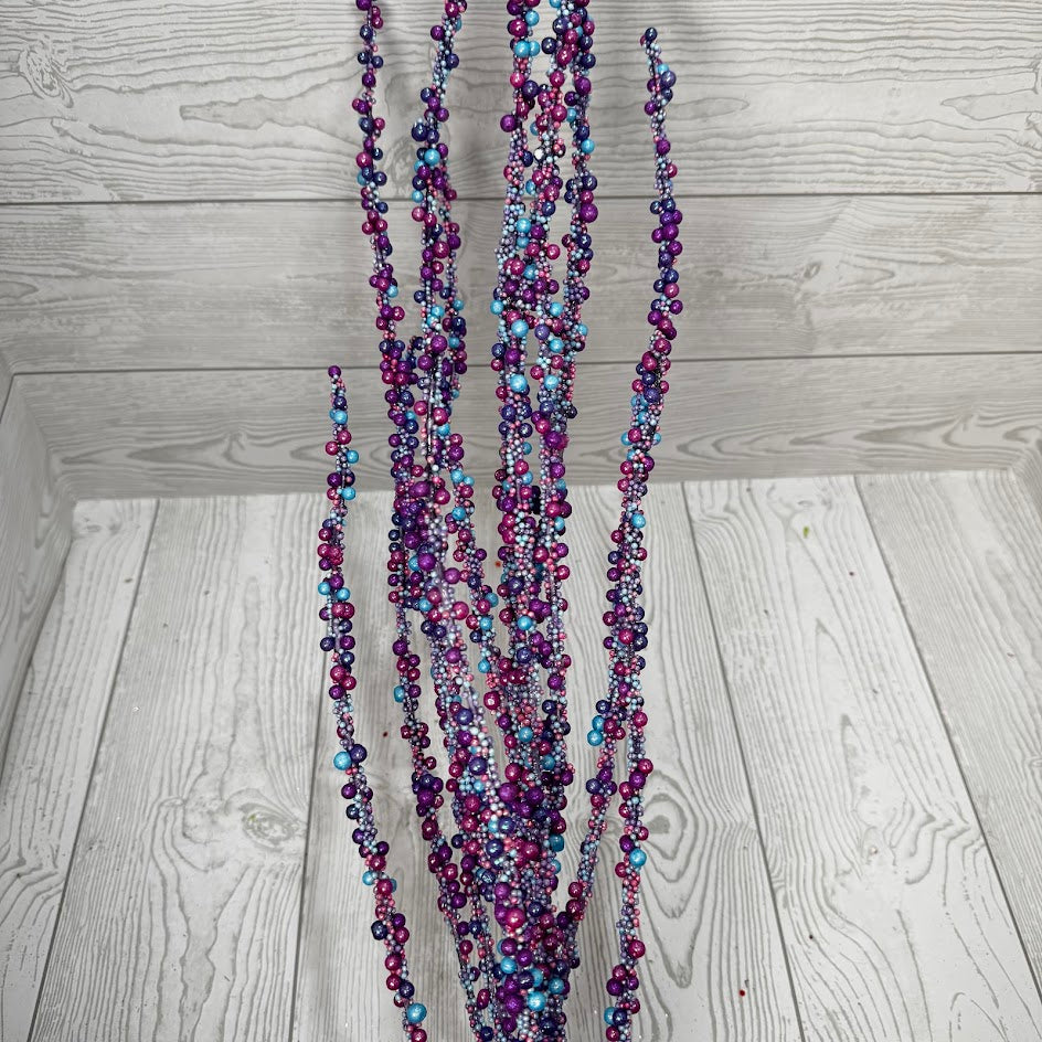 52IN BERRY SPRAY - PURPLE/BLUE - 85522-PUBL