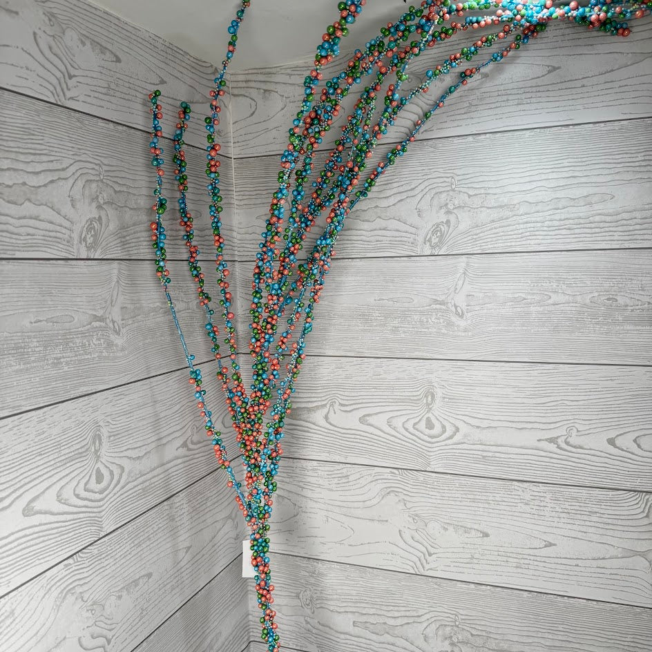 52IN BERRY SPRAY - BLUE/GREEN/PEACH - 85522-BLGNPH