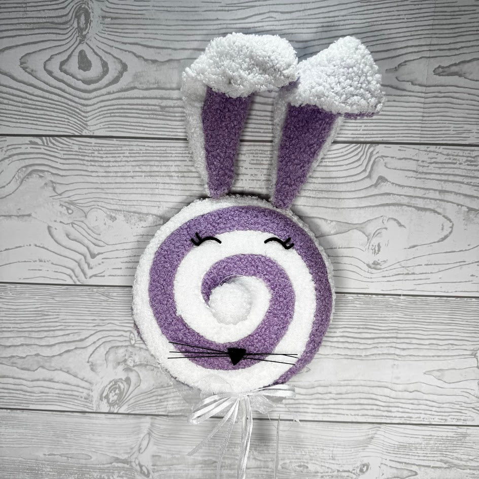 24IN EASTER BUNNY LOLLIPOP - PURPLE - 65593-PU
