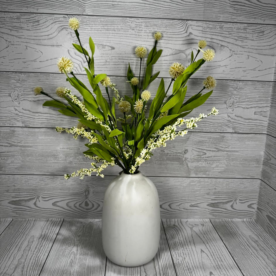 19IN THISTLE BERRY MIXED - CREAM - 65465-CR * BL