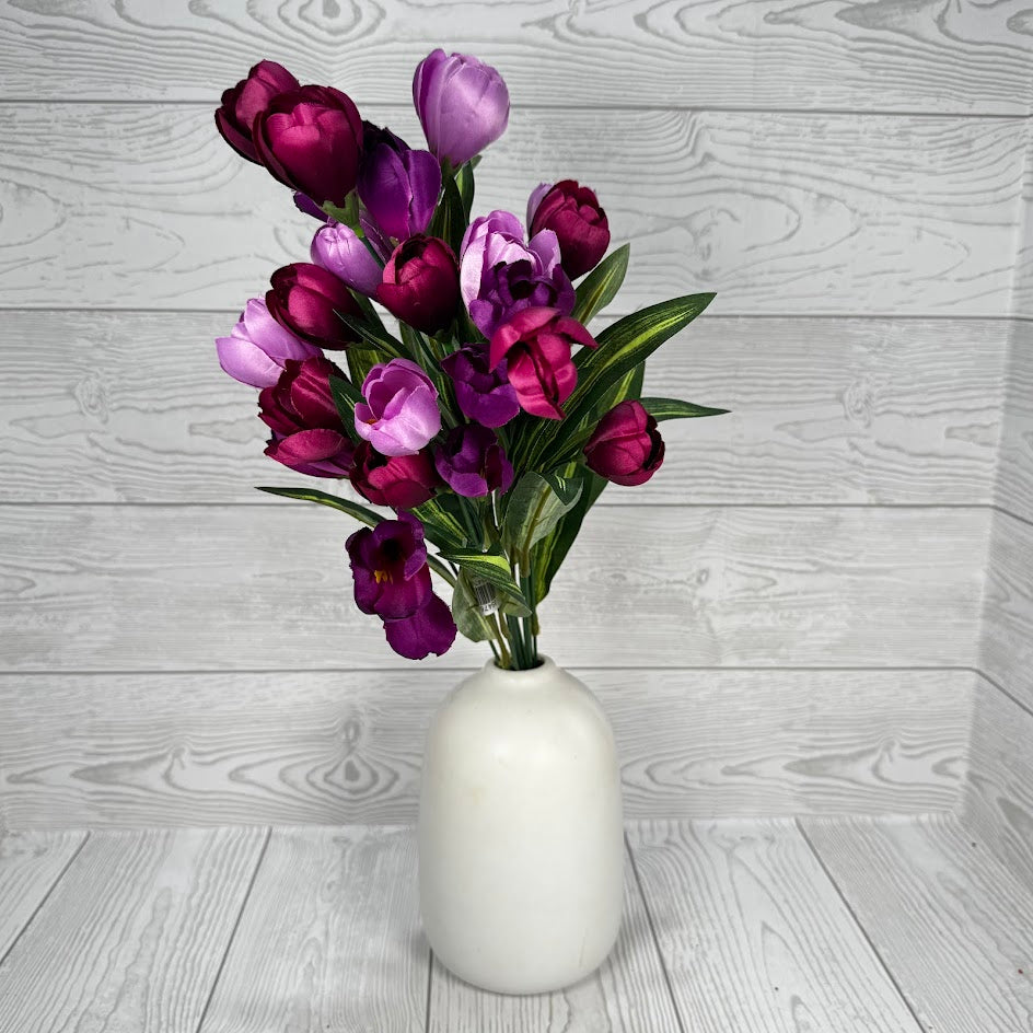 20IN TULIP BUSH X12 - PURPLE - 85476-PUBG * G