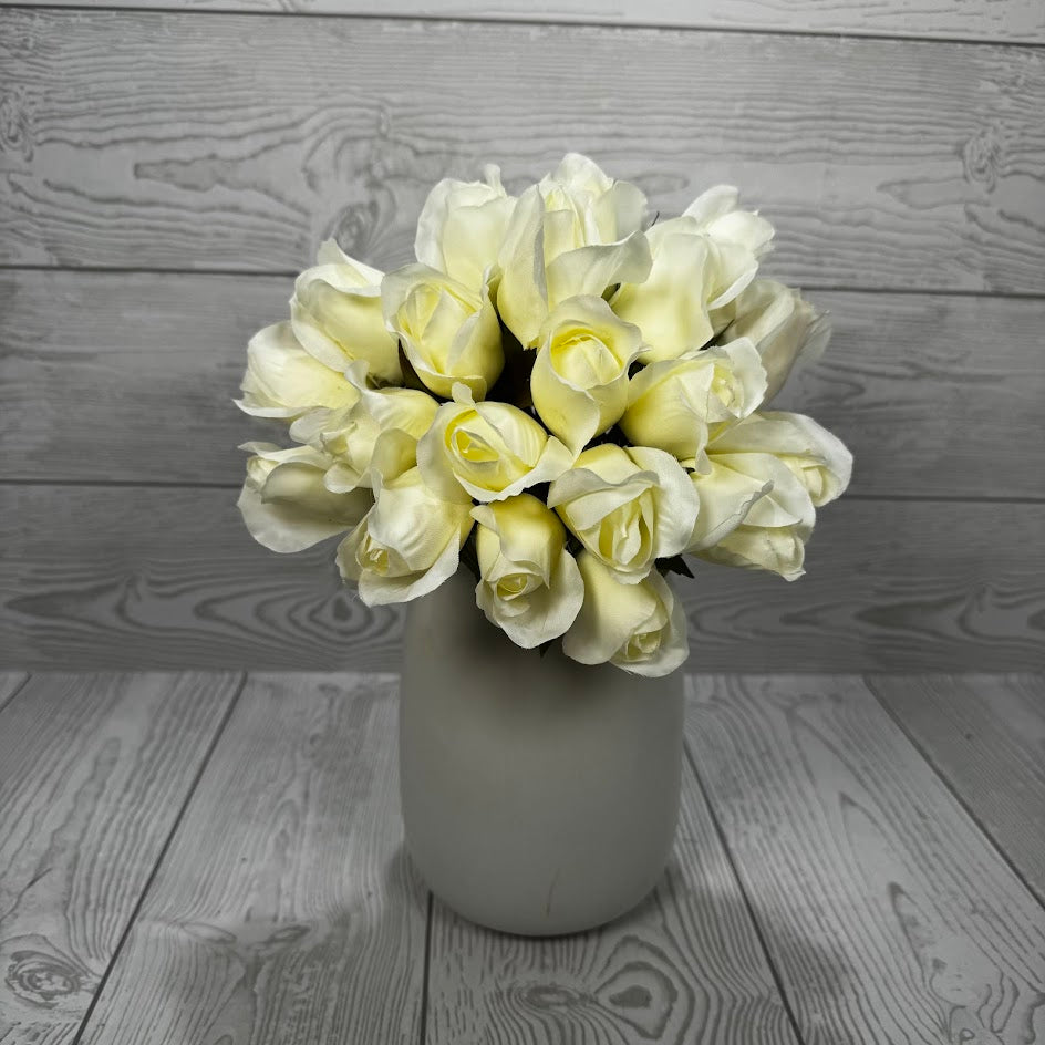 11" ROSE BUNDLE - CREAM - 28886 * BL