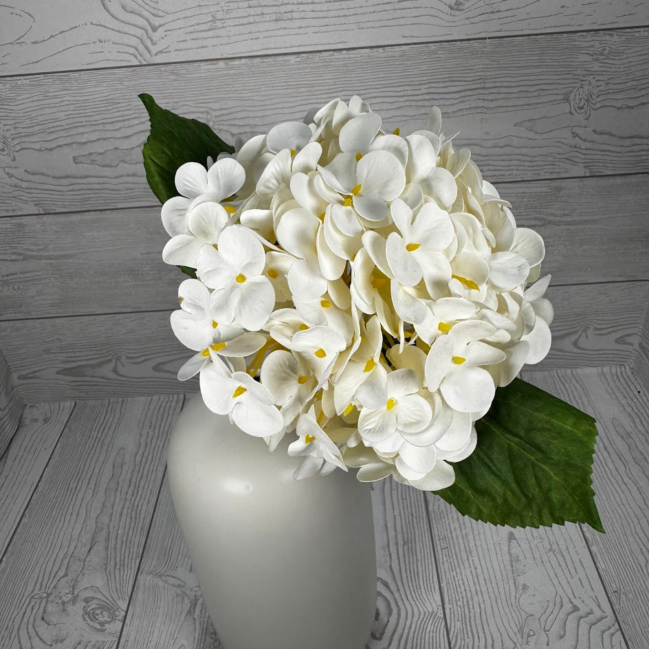 17" HYDRANGEA SPRAY - WHTIE - 28878 * OO
