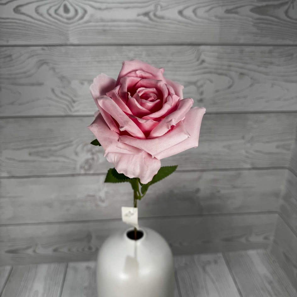 20IN SINGLE OPEN ROSE - PINK - FL25010-PKPK * P