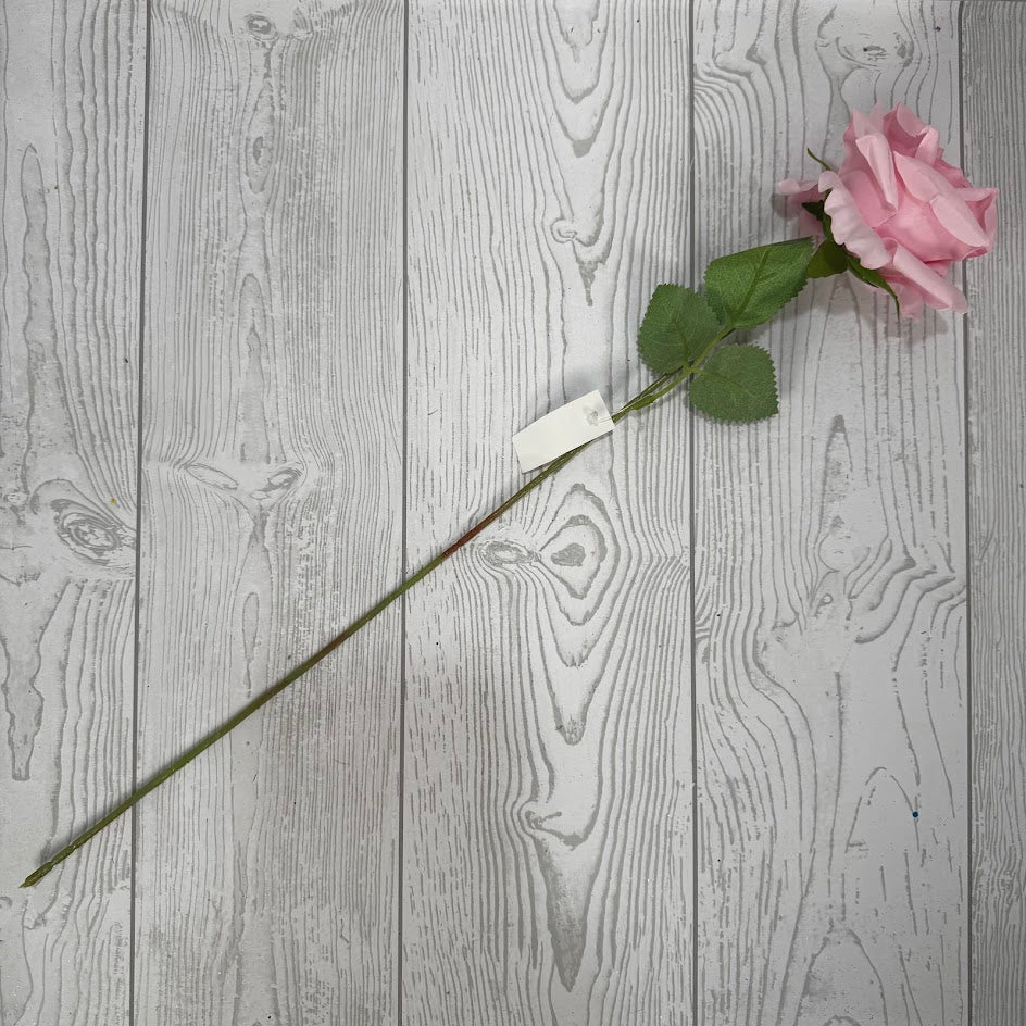 20IN SINGLE OPEN ROSE - PINK - FL25010-PKPK * P