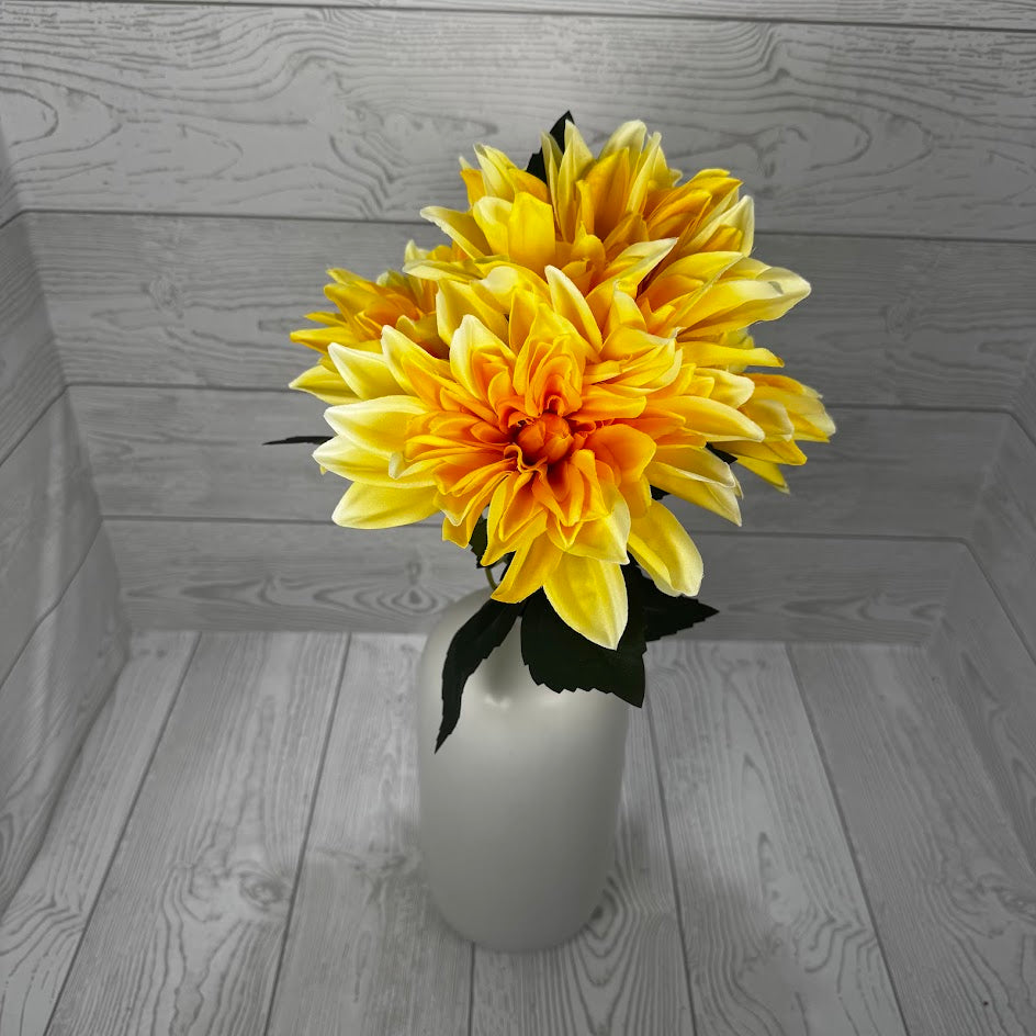 DAHLIA X5 - YELLOW - B26009-YEL * G