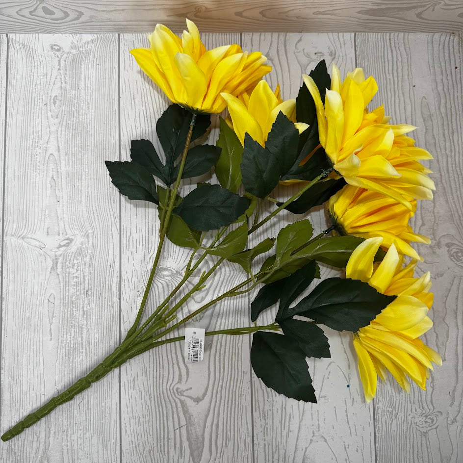 DAHLIA X5 - YELLOW - B26009-YEL * G