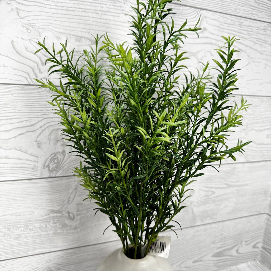17 1/2" FRESH TOUCH ROSEMARY BUSH X81 - YELLOW/GREEN - 28302 * OO