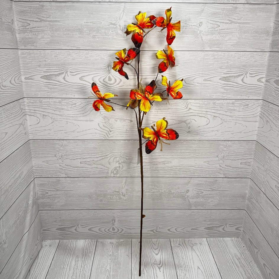 32IN BUTTERFLY SPRAY - ORANGE - 65519-OR * OO