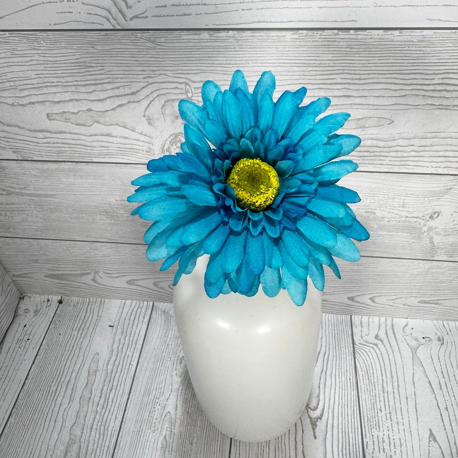 18IN SINGLE GERBERA DAISY - BLUE - 20168TQ3 * BL
