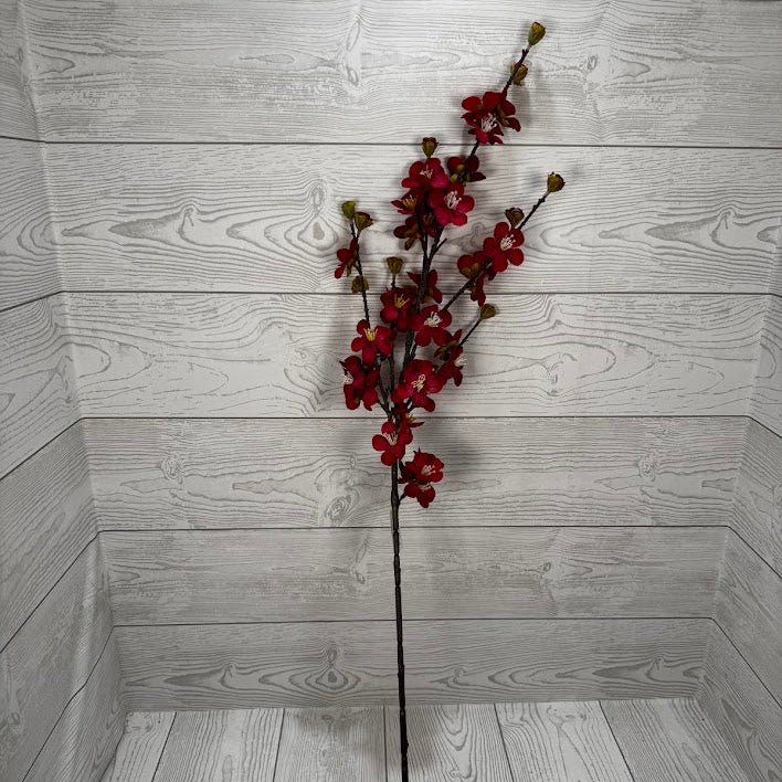31.5IN BLOSSOM SPRAY - RED - 85467-RD * G