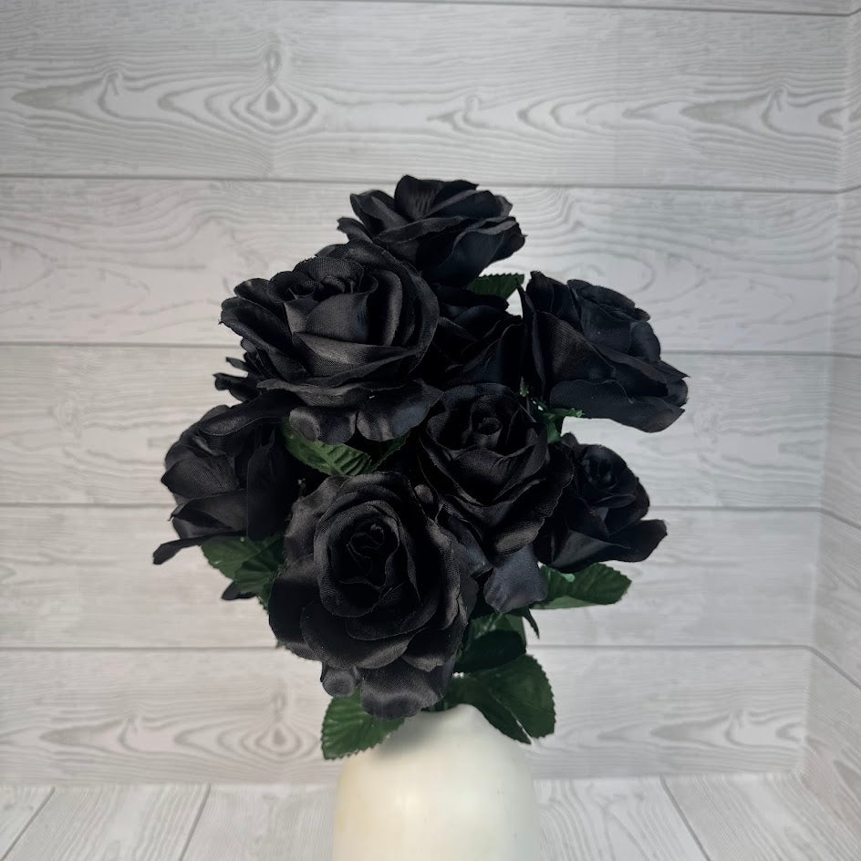 COLOR FAST LILLIAN OPEN ROSE BUSH X12 STEM H17 - 30388 - INDIVIDUAL COLORS